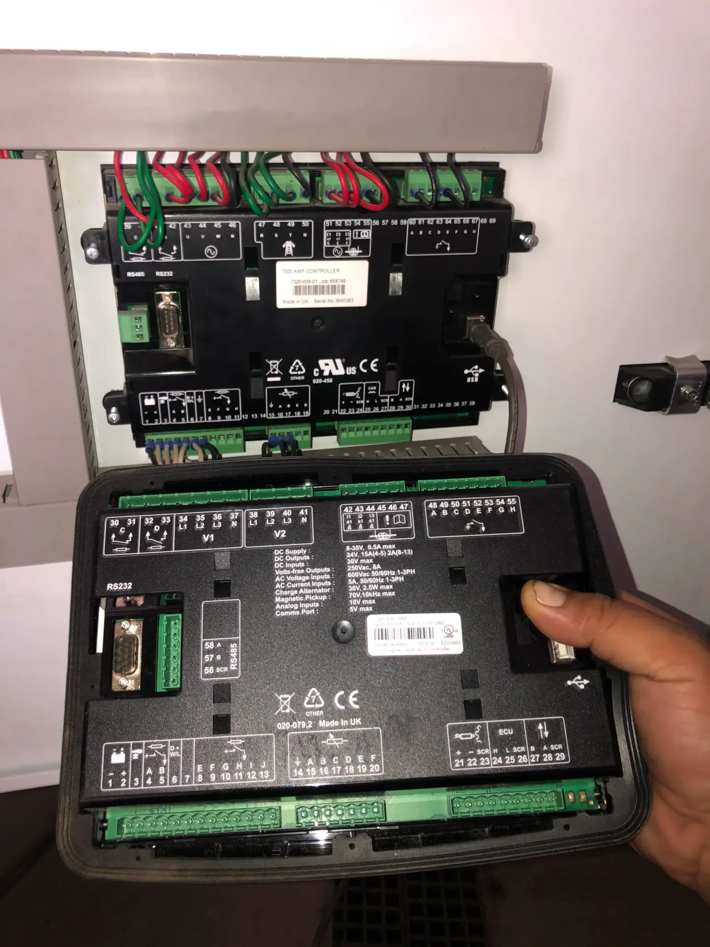 Actualización módulos de control DSE Control y Transferencia Automatica ATS